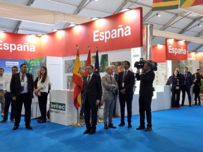 En la inauguración del Salón Internacional de Agricultura en Marruecos (SIAM)