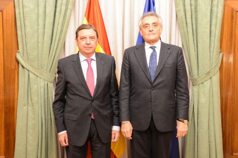 Hoy, en la sede del Ministerio  