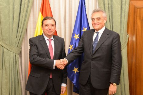 Hoy, en la sede del Ministerio  