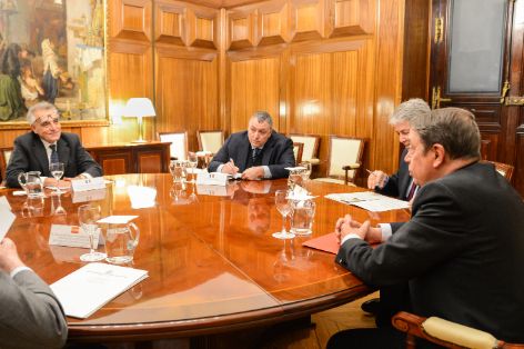 Hoy, en la sede del Ministerio  