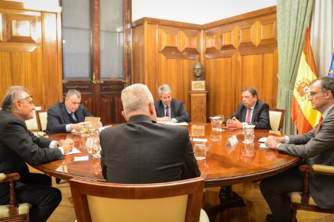 Hoy, en la sede del Ministerio  