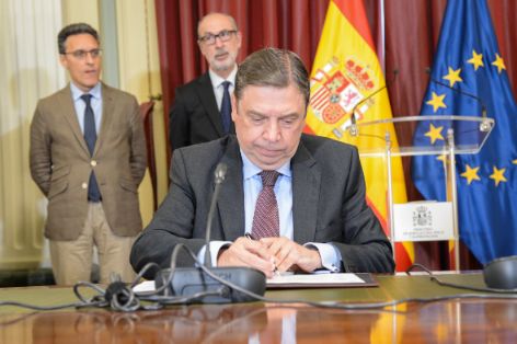 Hoy, en la sede del ministerio