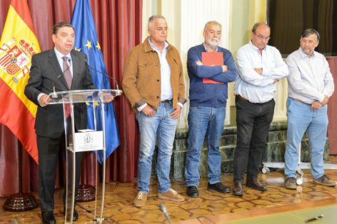 Hoy, en la sede del ministerio