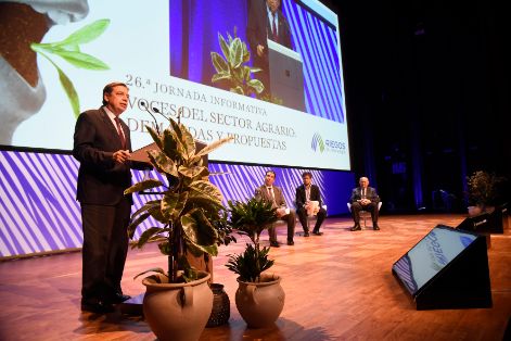 Clausura de la 26ª jornada informativa de Riegos del Alto Aragón  