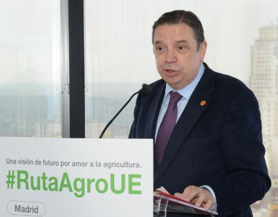 Hoy, en la Jornada sobre la ‘Visión europea para la agricultura y la alimentación’, organizado BASF y el grupo Henar Comunicación