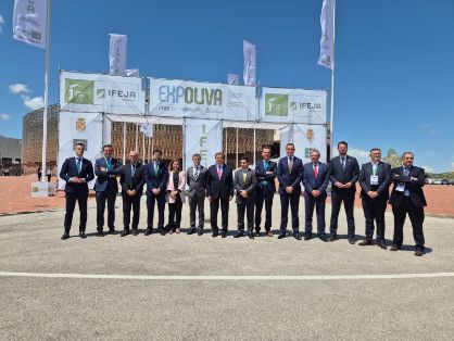 Hoy, en Jaén, en la inauguración de la Feria Internacional Expoliva 2025 