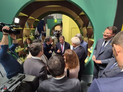 Hoy, en Jaén, en la inauguración de la Feria Internacional Expoliva 2025 