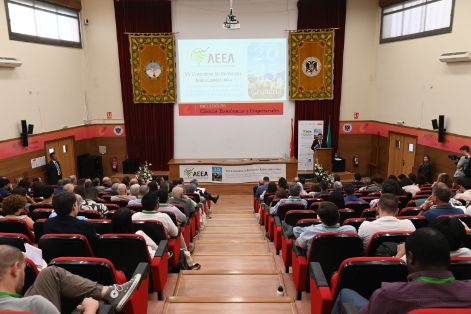 Hoy, en la inauguración del XV Congreso de Economía Agroalimentaria