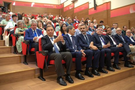 Hoy, en la inauguración del XV Congreso de Economía Agroalimentaria