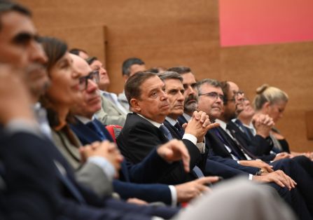 Hoy, en la inauguración del XV Congreso de Economía Agroalimentaria