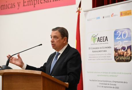 Hoy, en la inauguración del XV Congreso de Economía Agroalimentaria