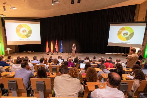 En el centro de innovación John Deere en Parla