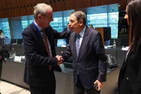 Hoy, en Luxemburgo, en el Consejo de Ministros de Agricultura y Pesca 