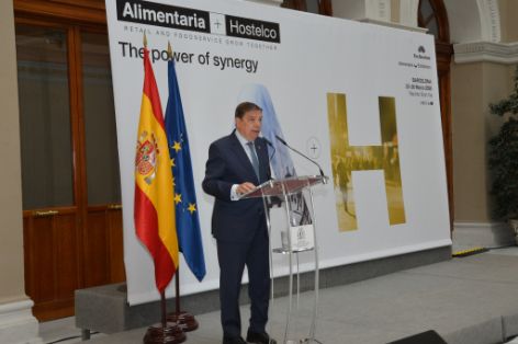 Hoy, en la presentación de la feria Alimentaria 2026