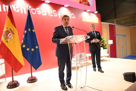 Hoy, en la inauguración de la 39ª edición de Salón Gourmets