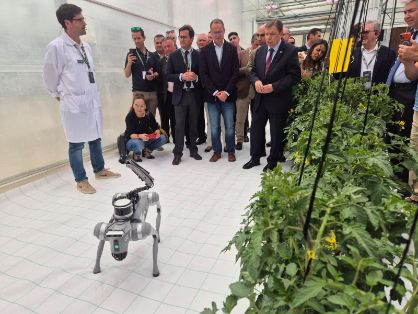 Hoy, en la celebración del 25 aniversario de Syngenta en El Ejido (Almería)