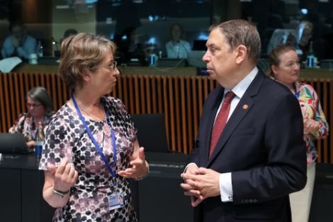 Hoy, en Luxemburgo, en el Consejo de Ministros de Agricultura y Pesca de la UE