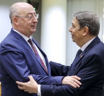 Hoy, en Bruselas, en el Consejo de Ministros de Agricultura de la UE 