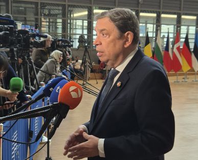 Hoy, en Bruselas, en el Consejo de Ministros de Agricultura de la UE 