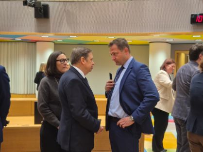 Hoy, en Bruselas, en el Consejo de Ministros de Agricultura de la UE 
