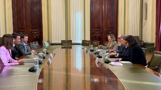 Hoy, en la sede del ministerio