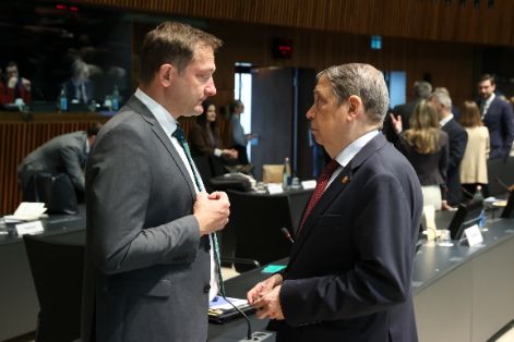 Hoy, en Luxemburgo, en el Consejo de Ministros de Agricultura de la UE