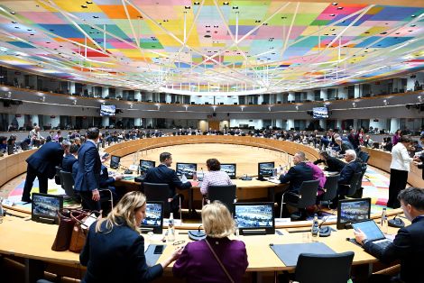 Hoy, en Bruselas, en el Consejo de Ministros de Agricultura de la Unión Europea