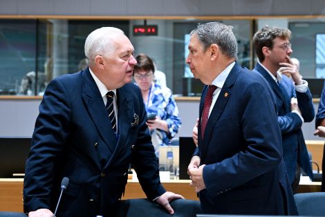 Hoy, en Bruselas, en el Consejo de Ministros de la Unión Europea