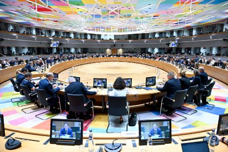 Hoy, en Bruselas, en el Consejo de Ministros de la Unión Europea