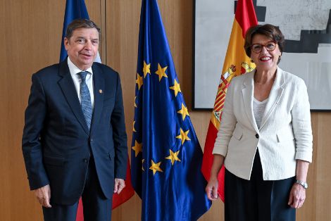 Hoy, en el marco de la visita de Estado del presidente Macron a España