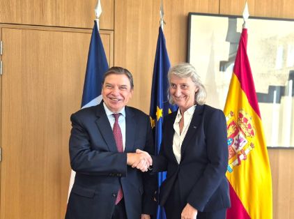 Hoy, en el marco de la visita de Estado del presidente Macron a España
