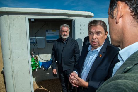 Hoy, en la Comunidad de Regantes de Canal de Macías Picavea 