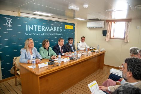 Hoy, en la clausura de un curso sobre artes de pesca para jóvenes   
