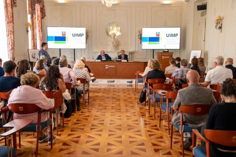 Hoy, en Santander, en la clausura de un curso sobre gastronomía 