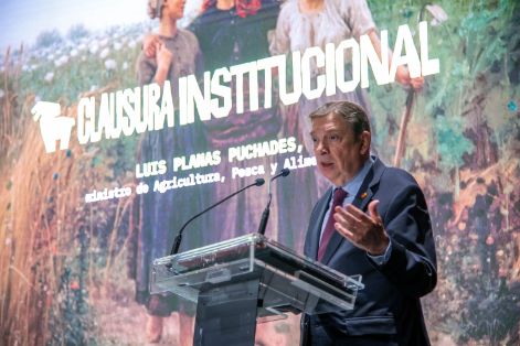 Hoy, en A Caridá (Asturias), con motivo del Año Internacional de la Agricultora 