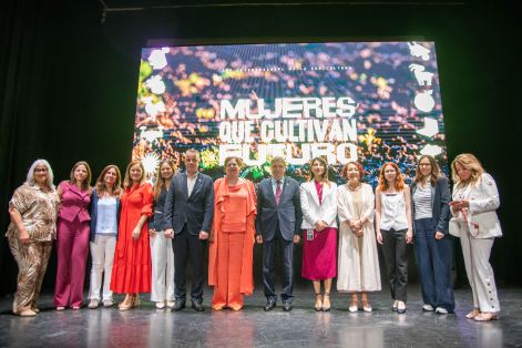 Hoy, en A Caridá (Asturias), con motivo del Año Internacional de la Agricultora 