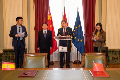 Firma de un Memorando de Entendimiento entre los dos países