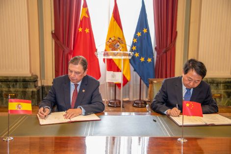 Firma de un Memorando de Entendimiento entre los dos países