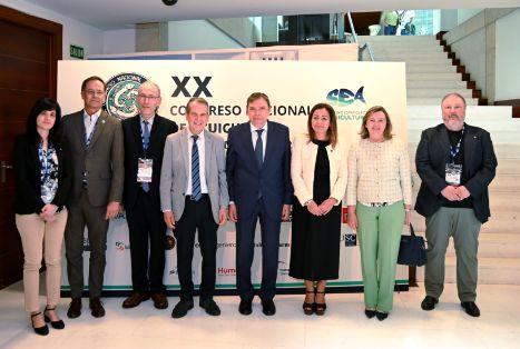 Hoy, en Vigo, en la inauguración del XX Congreso Nacional de Acuicultura 