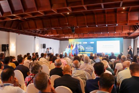 Foro de Regadíos de Canarias, en la isla de La Palma 