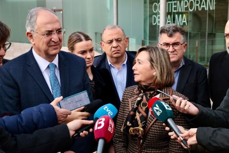 Hoy, en la jornada “Pesca, insularidad y cogestión” celebrada en Palma