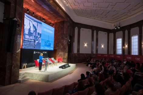 Hoy, en unas jornadas que celebran los más de 100 años de España en el ICES