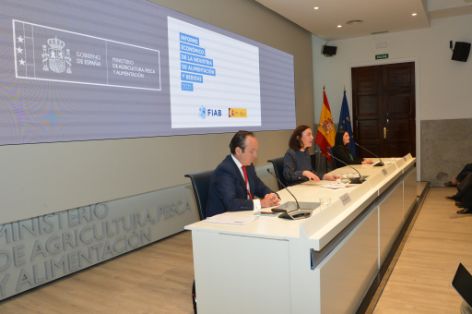 Hoy, en la presentación del Informe Económico de la Industria de Alimentación y Bebidas INFECO 