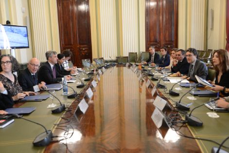 Hoy en la sede del Departamento 