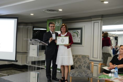Hoy, en la clausura de la Asamblea de la Confederación Española de Fabricantes de Alimentos Compuestos para Animales (CESFAC) 