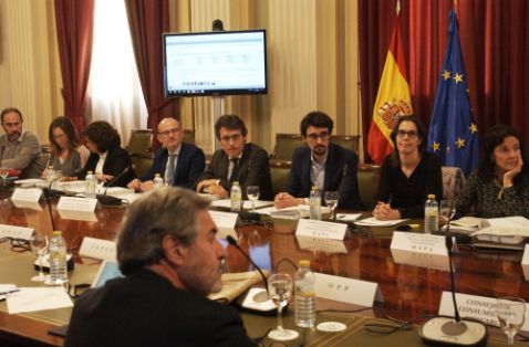
Hoy, en la reunión mantenida en la sede del Ministerio 
