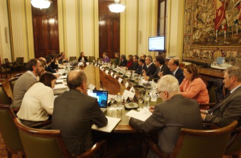 
Hoy, en la reunión mantenida en la sede del Ministerio 
