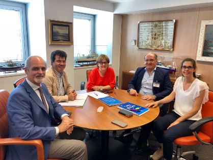 HOY, EN LA SEDE DE LA SECRETARÍA GENERAL DE PESCA