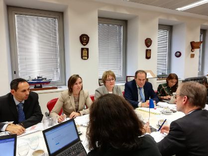 HOY, EN LA SEDE DE LA SECRETARÍA GENERAL DE PESCA 