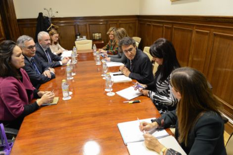 HOY, EN LA SEDE DEL MINISTERIO 